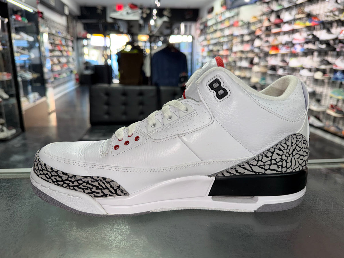 Size 11 Air Jordan 3 "White Cement '88"