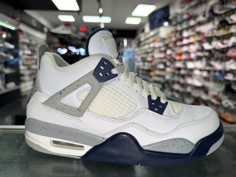 Size 6.5y Air Jordan 4 "Midnight Navy"