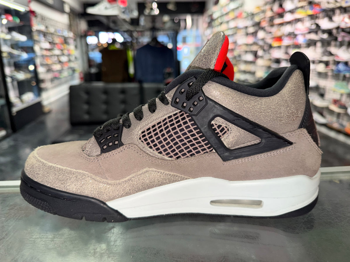 Size 9.5 Air Jordan 4 "Taupe Haze"