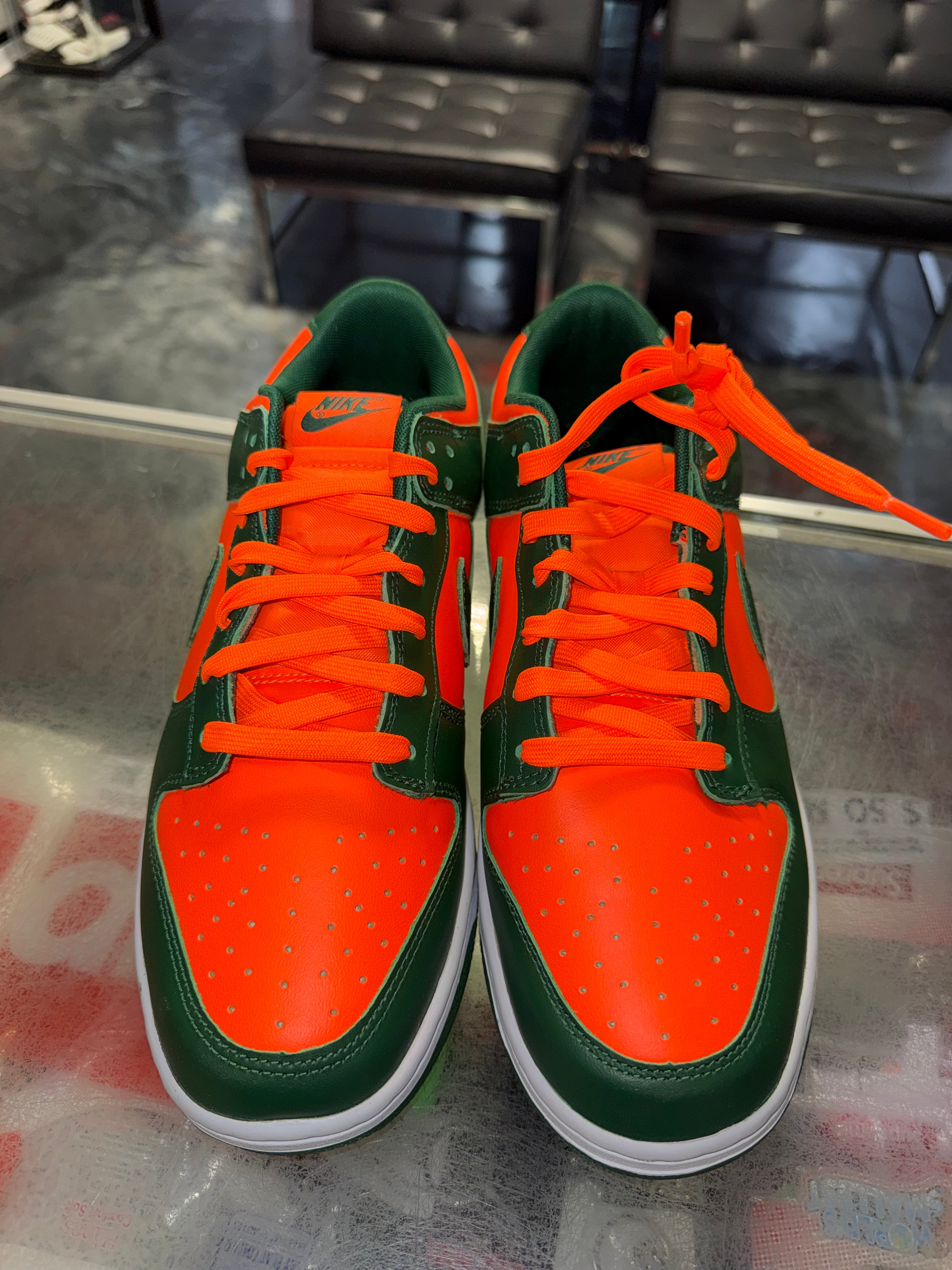 Size 12 Dunk Low "Miami Hurricanes" Brand New