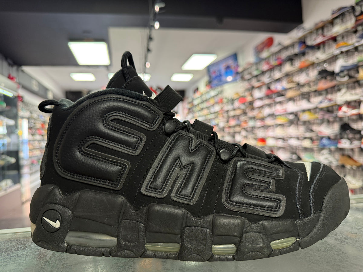 Size 11 Air More Uptempo Supreme “Suptempo Black”