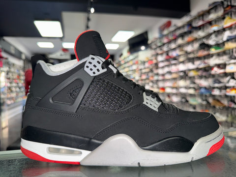 Size 9 Air Jordan 4 “Bred” 2019