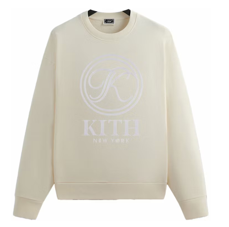 Size XL Kith Nelson Crewneck "Sandrift" Brand New
