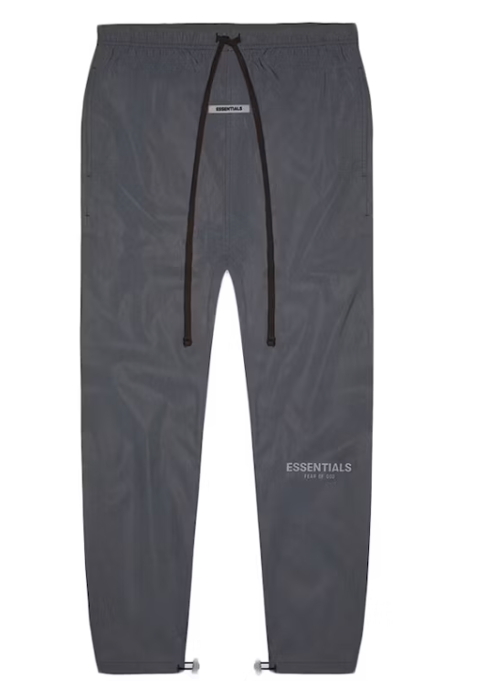 Size M Essentials FOG Track Pants "Black Reflective"