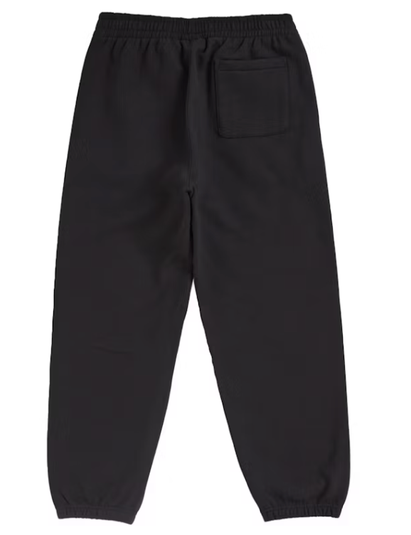 Size XXL Supreme Satin Applique Sweatpant (FW24) "Black" Brand New