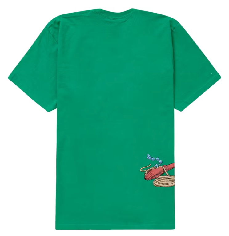 Size L Supreme Nuns Tee "Green" Brand New