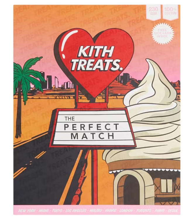 Size L Kith Treats Strawberry Tee "White" Brand New