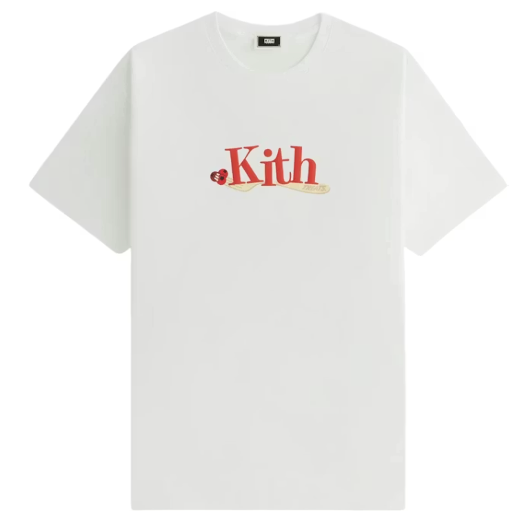 Size L Kith Treats Cranberry Tee "White" Brand New