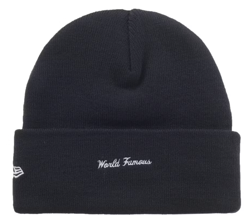 Supreme New Era Box Logo Beanie (FW25) "Navy" Brand New