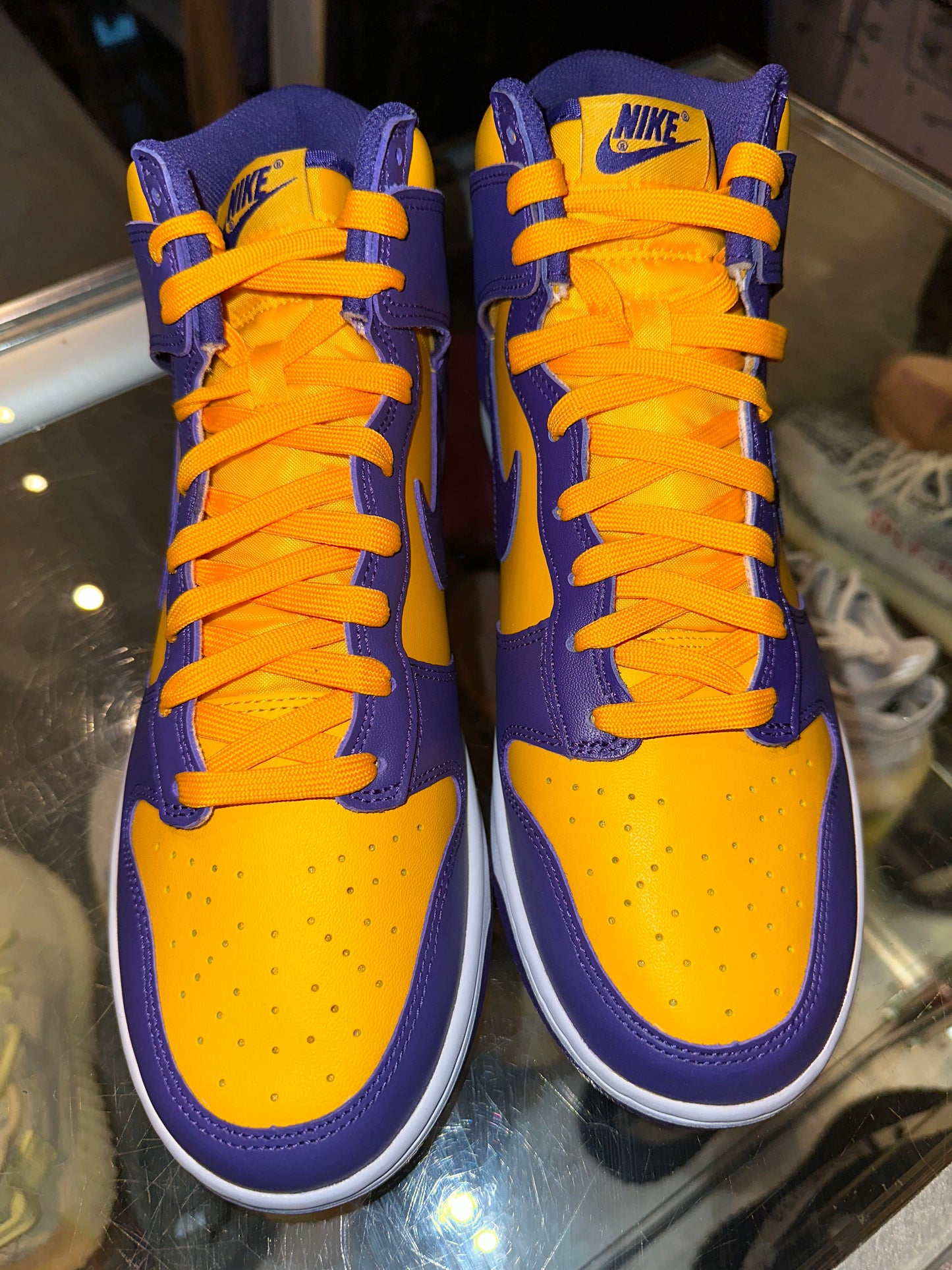 Size 6.5Y Dunk High “Lakers” Brand New (Mall)