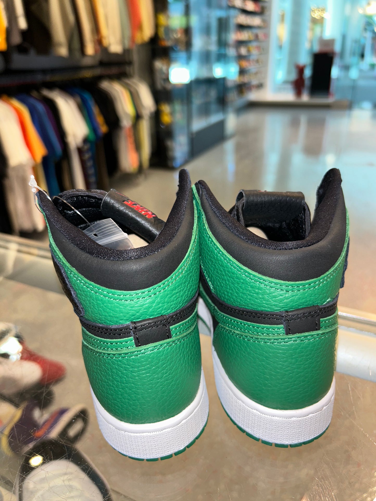 Size 4y Air Jordan 1 “Pine Green Black” Brand New (Mall)
