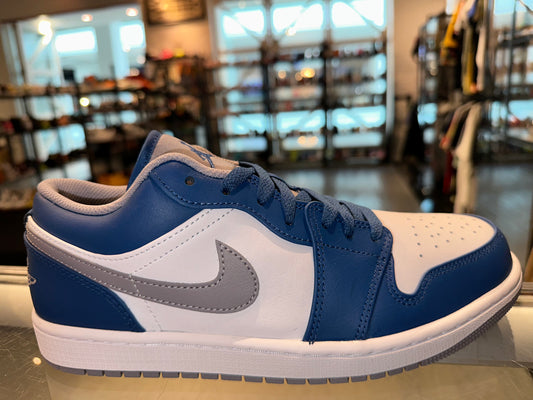 Size 8.5 Air Jordan 1 Low “True Blue” Brand New (Mall)