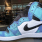Size 7 (8.5W) Air Jordan 1 “Tie Dye” Pass as New (Mall)