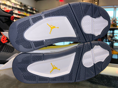 Size 4.5y Air Jordan 4 “Lightning” Brand New (Mall)