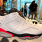 Size 9 Air Jordan 6 Low “Infrared” Brand New (Mall)