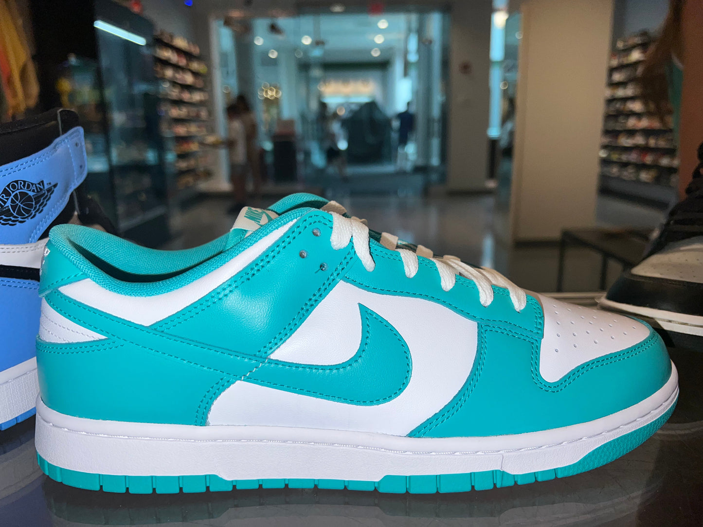 Size 12 Dunk Low “Clear Jade” Brand New (Mall)