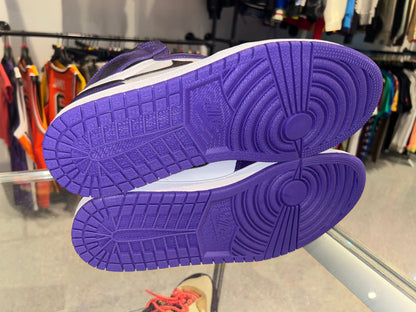 Size 10 Air Jordan 1 “Court Purple 2.0” Brand New (Mall)