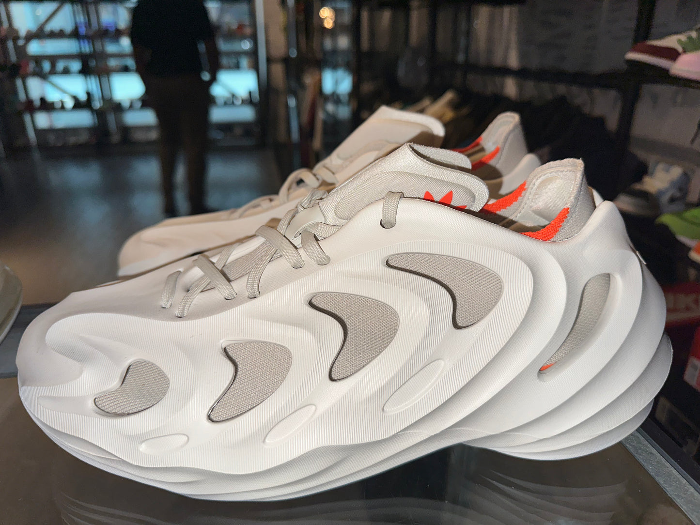 Size 11 Adidas adiFom Q “Off White” (Mall)