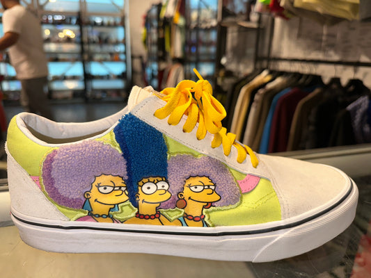 Size 12 Vans Old Skool “The Simpson Bouvier Sisters” (Mall)