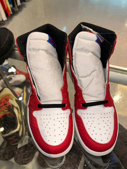Size 10 Air Jordan 1 “Spider Man Origins Story” Brand New (Mall)