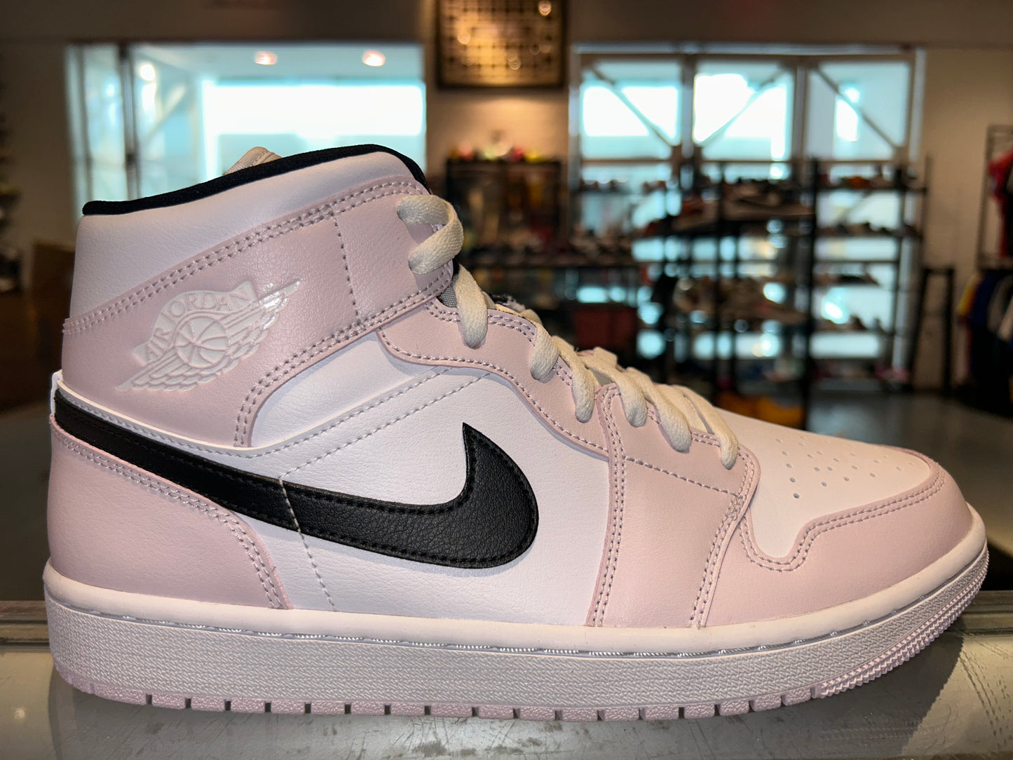 Size 10.5 (12W) Air Jordan 1 Mid “Barely Rose” Brand New (Mall)