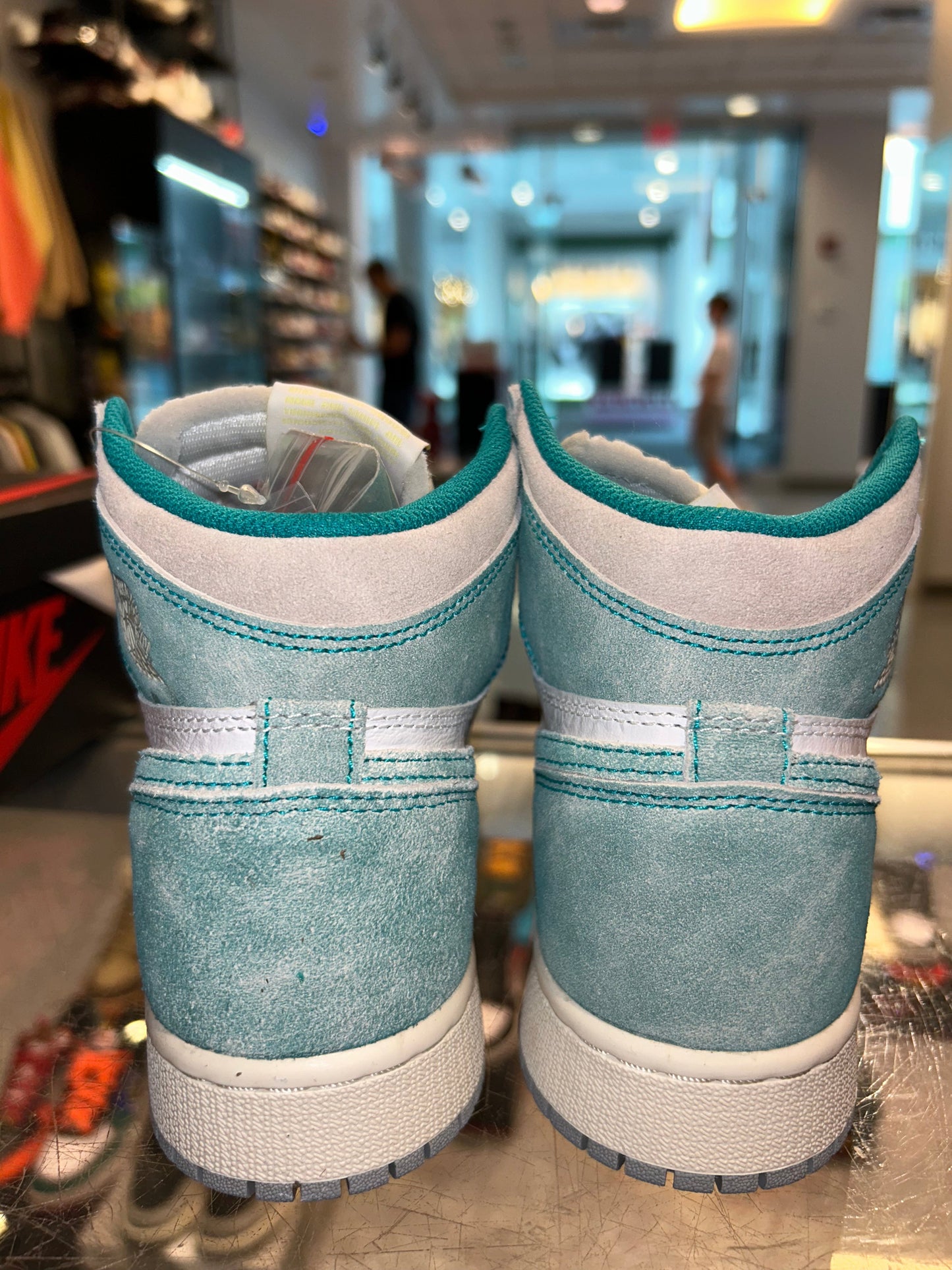 Size 4.5y Air Jordan 1 “Turbo Green” Brand New (Mall)