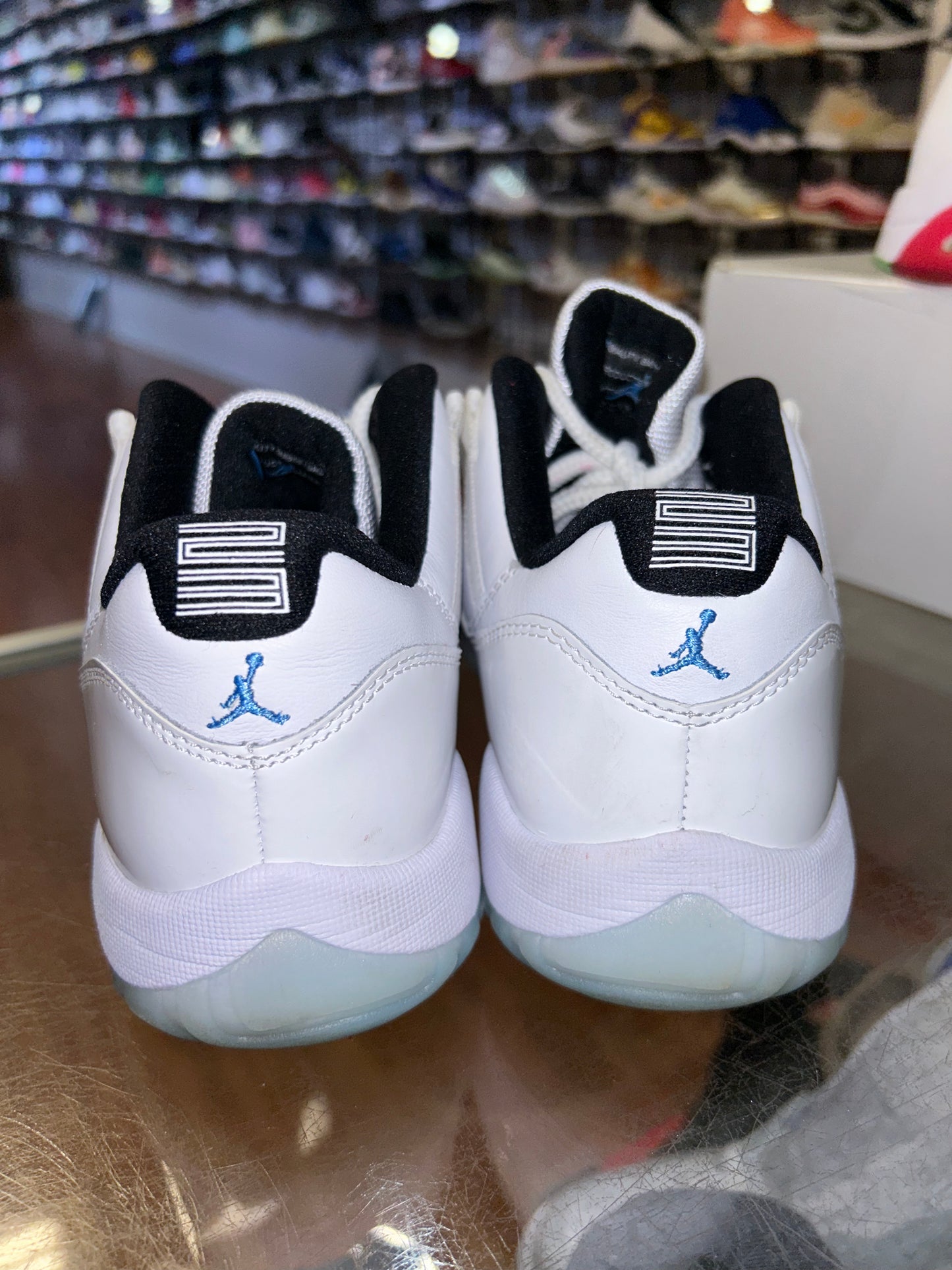 Size 7.5 Air Jordan 11 Low "Legend Blue" (MAMO)