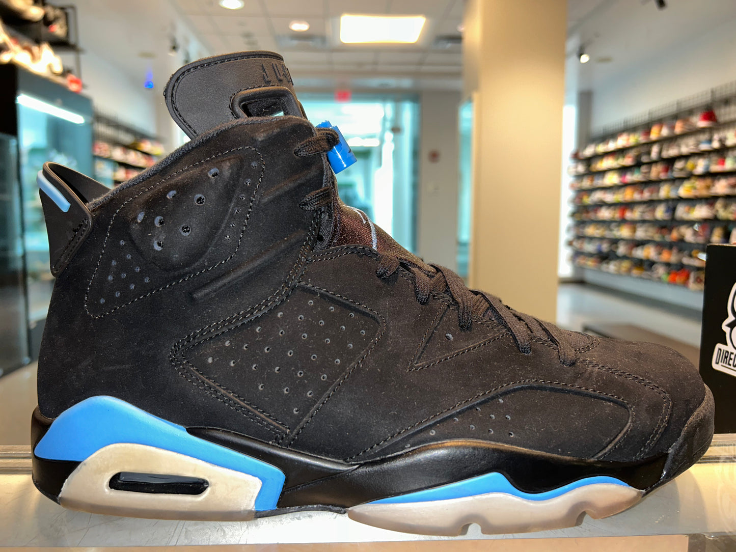 Size 12 Air Jordan 6 “UNC Black” (Mall)