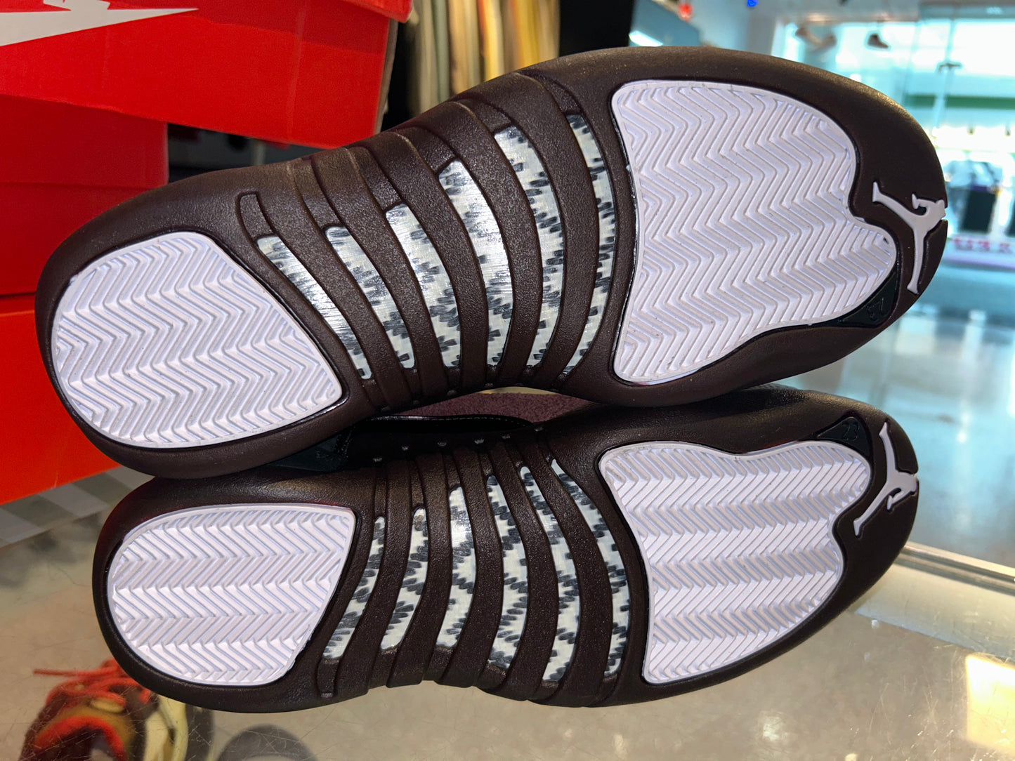 Size 7.5 (9W) Air Jordan 12 “A Ma Maniere Black” Brand New (Mall)