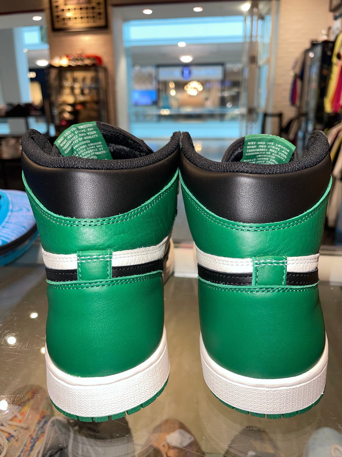Size 9 Air Jordan 1 “Pine Green” Brand New (Mall)