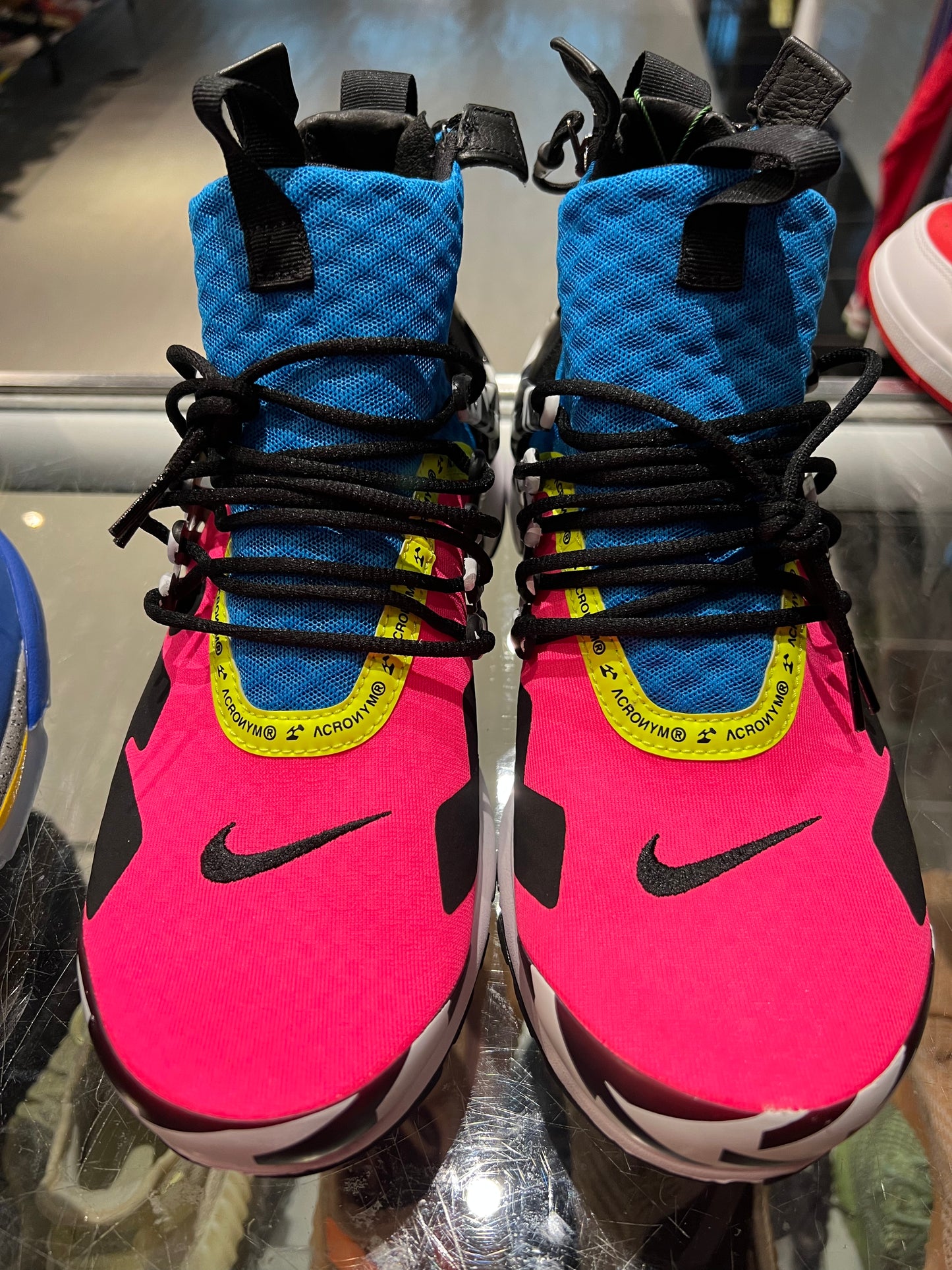 Size 9 Air Presto Mid “Acronym Racer Pink” Brand New (Mall)