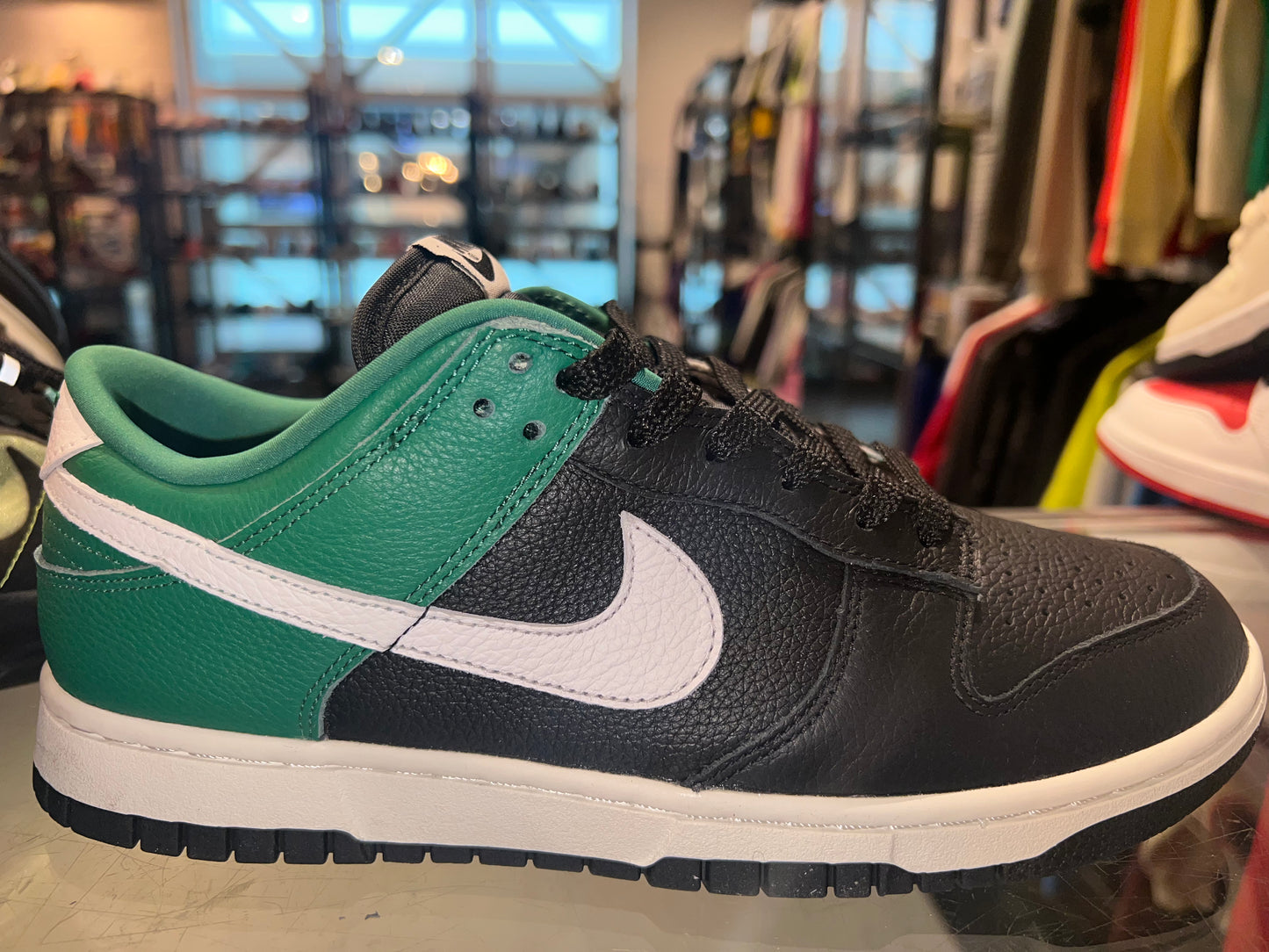 Size 8.5 Dunk Low NikeID “Celtics” Brand New (Mall)