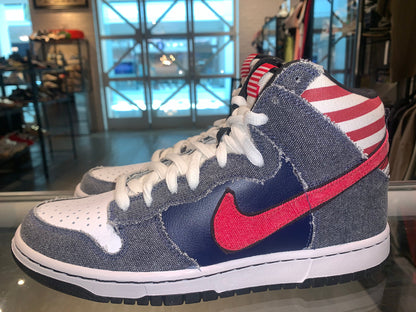 Size 9.5 SB Dunk High “Born in the USA” Brand New (Mall)