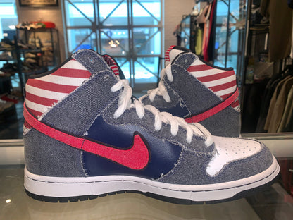 Size 9.5 SB Dunk High “Born in the USA” Brand New (Mall)