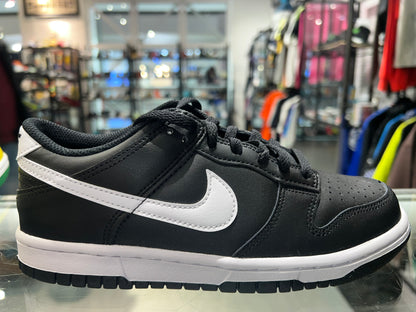 Size 5Y Dunk Low “Black White” Brand New (Mall)